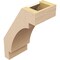 Ekena Millwork 5-inch W x 8-inch D x 12-inch H Merced Rough Cedar Woodgrain TimberThane Knee Brace, Primed BRCUR05X08X12MRCRCPR - alternate 5